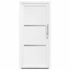 vidaXL Porta Frontale Bianco PVC