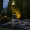 Luxform Lampioni Solari a LED da Giardino Diamond 2 pz