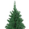 vidaXL Albero di Natale Artificiale con Base 500 cm Verde