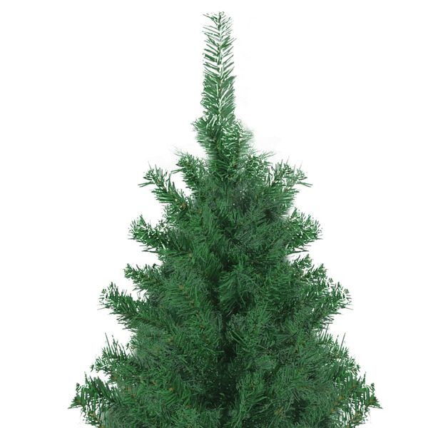vidaXL Albero di Natale Artificiale con Base 500 cm Verde