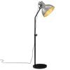vidaXL Lampada da Terra 25 W Argento Vintage 30x30x90-150 cm E27