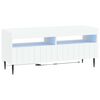 vidaXL Mobile TV LED ZWOLLE 100 x 35 x 43 cm Bianco