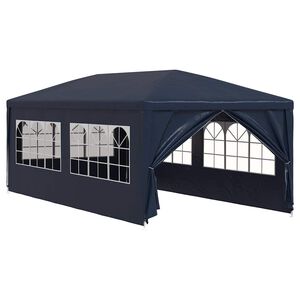 vidaXL Tenda per Feste 3x6 m Blu