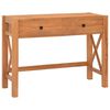 vidaXL Scrivania con 2 Cassetti 100x40x75 cm in Legno di Teak