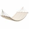 vidaXL Amaca con asta 210 x 150 cm crema