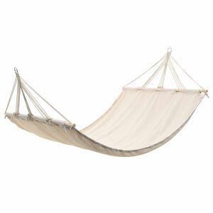 vidaXL Amaca con asta 210 x 150 cm crema