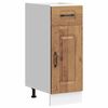 vidaXL Base da Cucina Kalmar Legno Vecchio in Legno Multistrato