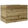 vidaXL Fioriera da Giardino 70x40x45,5 cm in Legno di Pino Impregnato