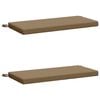 vidaXL Cuscini per Panchina a 2 Pezzi SOEST 2 pz 100% Poliestere