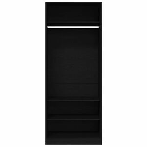 vidaXL Guardaroba con lo scaffale Rovere artigianale 80 x 50 x 200 cm