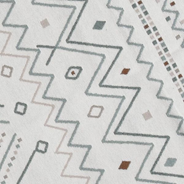 vidaXL Tappeto Beige e Blu 120x180 cm in Cotone