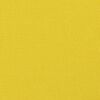 vidaXL Poggiapiedi Giallo Chiaro 70x55x41 cm in Tessuto