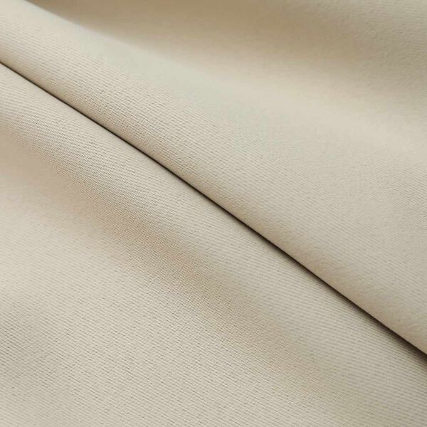 vidaXL Tende Oscuranti con Ganci 2 pz Beige 140x175 cm