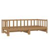 vidaXL Dormeuse Estraibile 2x(90x200) cm Ambra Legno Massello di Pino