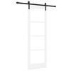 vidaXL Porta scorrevole ORKDAL Bianco 73,5 x 211 cm
