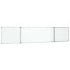 vidaXL Lavagna Magnetica Pieghevole 200x40x1,7 cm in Alluminio