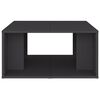vidaXL Tavolini da Salotto 4 pz Grigi 33x33x33 cm in Multistrato