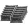 vidaXL Cuscino con cuscino HEERLEN 2 pz Verde chiaro Fleece PV