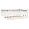vidaXL Letto Libreria Bianco 75 x 190 cm Legno multistrato
