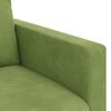 vidaXL Divano 2 pcs Verde chiaro 158 x 78 x 80 cm Velluto