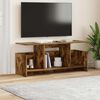 vidaXL Supporto TV Rovere fum&eacute; 102 x 35 x 45 cm Legno multistrato