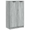 vidaXL Scarpiera Grigio Sonoma 59x35x100 cm in Legno Multistrato