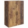 vidaXL Mobiletto a muro Legno antico 66 x 34,5 x 90 cm