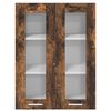 vidaXL Armadio pensile Rovere fum&eacute; 60 x 31 x 80 cm Legno multistrato