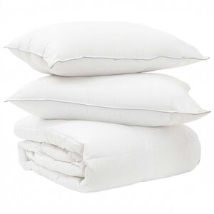 vidaXL Set Duvet e Cuscino da Letto 3 pz 200 x 200 cm Inverno 400 g/pc