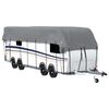 vidaXL Telo Tetto Roulotte Grigio 1000x300 cm in Tessuto Non Tessuto
