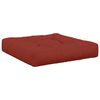 vidaXL Cuscino per Sedia in Unico Pezzo VIANEN 100% Poliestere Rosso