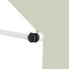 vidaXL Tenda da Sole Retrattile Manuale 100 cm Crema