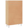 vidaXL Credenza Rovere Sonoma 69,5x31x115 cm in Legno Multistrato