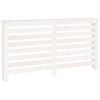 vidaXL Copertura Termosifone Bianca 153x19x84 cm Legno Massello Pino