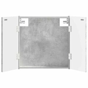vidaXL Armadio per Dartboard ARNHEM Grigio Cemento