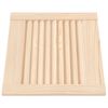 vidaXL Ante con Design a Lamelle 4 pz 39,5x39,4 cm in Legno di Pino