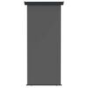 vidaXL Tenda laterale per balcone 100% poliestere ferro acciaio