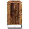 vidaXL Mobile da Bagno Legno Antico 80x33x60 cm in Truciolato