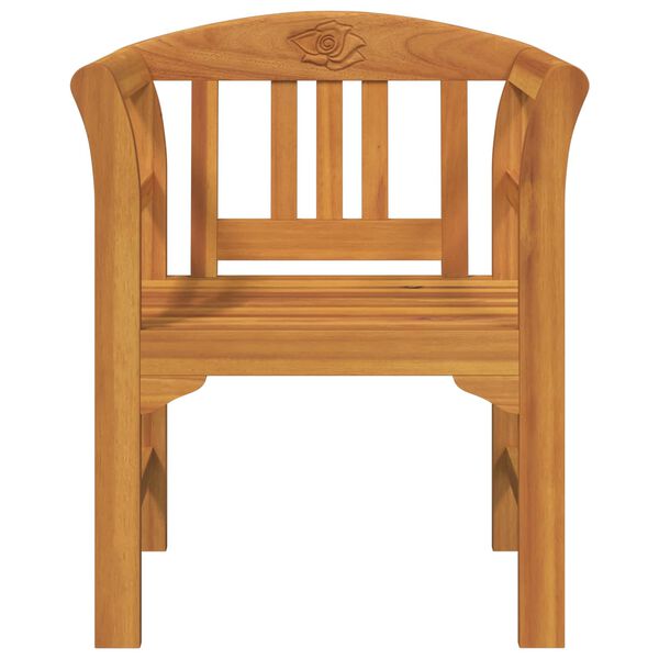 vidaXL Panchina Rosa Naturale 68,5 x 46 x 82,5 cm