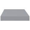 vidaXL Scaffale a Parete Grigio 40x23x3,8 cm in MDF