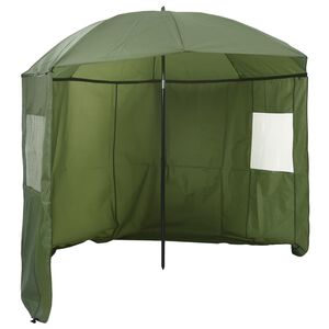 vidaXL Ombrellone da Pesca 228 x 204 cm Poliestere Oxford