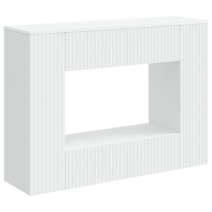 vidaXL Tavolo consolle Bianco 101 x 29 x 74 cm Legno ingegnerizzato