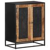 vidaXL Credenza 60x35x75 cm in Legno Massello di Mango