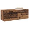vidaXL Mobiletto a muro Legno vecchio 100 x 36,5 x 35 cm