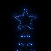 vidaXL Albero di Natale a Cono Blu 1400 LED 160x500 cm