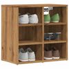 vidaXL Scarpiere 2 pz Rovere Artigianale 52x30x50 cm