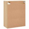 vidaXL Mobile a Parete Rovere Sonoma 69,5x34x90 cm Legno Multistrato