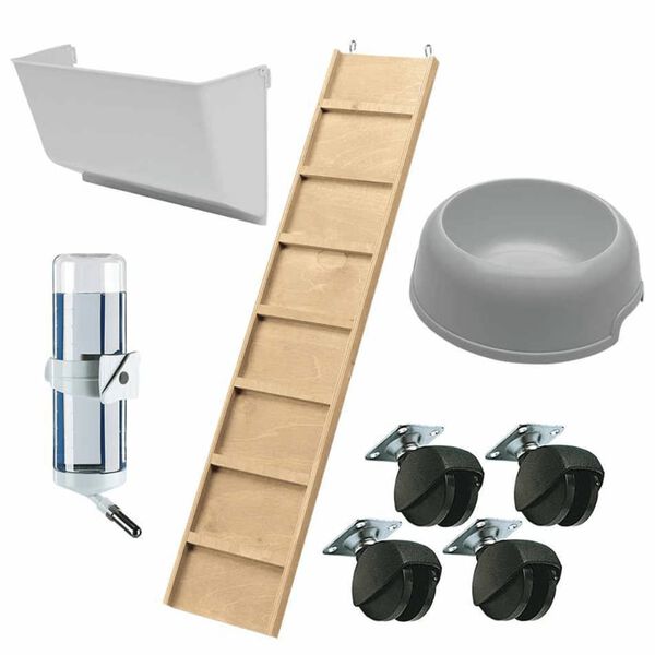 Ferplast Gabbia per Conigli Arena 100 Plus 107x65x96 cm 57089817