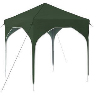 vidaXL Tenda per feste a pop-up 194 x 194 x 245 cm Verde