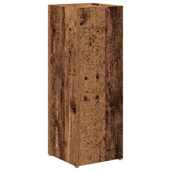 vidaXL Supporto per Ombrellone Legno vecchio 20 x 20 x 55,5 cm